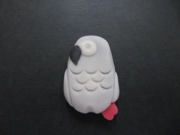 【オーダー】ヨウム【和菓子風】 1枚目の画像