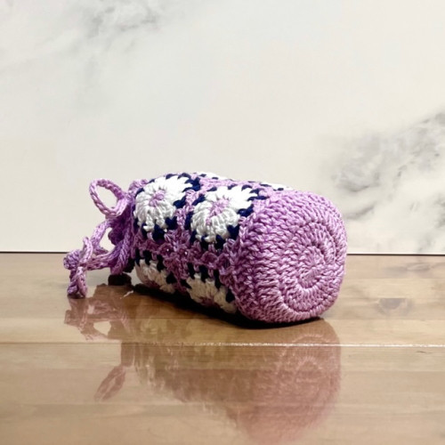 350ml モチーフデザインのペットボトルカバー（ラベンダー） その他