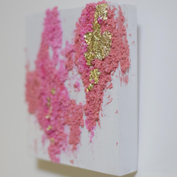 抽象画　「桜」　アート　ピンク　桜　インテリア　絵画　 3枚目の画像