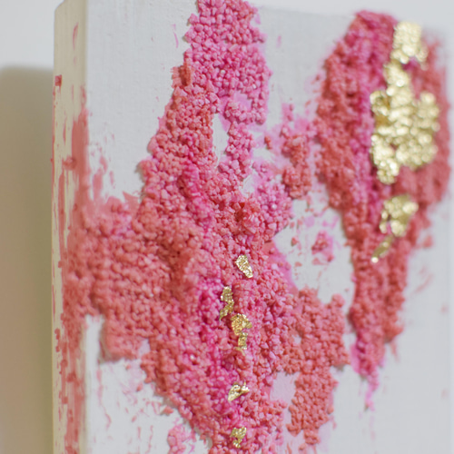 抽象画 「桜」 アート ピンク 桜 インテリア 絵画 絵画 九七 ー