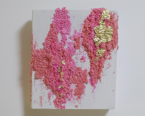 【一点物】『　さくら　』油絵　S４号　抽象画　油彩　絵画　原画 一点物】『 さくら 』油絵 S4号 抽象画 油彩 絵画 原画