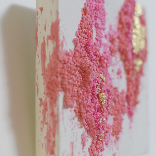 抽象画 「桜」 アート ピンク 桜 インテリア 絵画 絵画 九七 ー