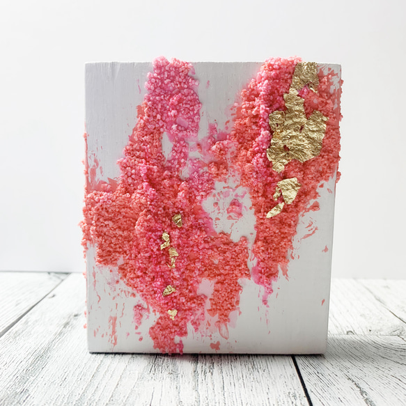 抽象画　「桜」　アート　ピンク　桜　インテリア　絵画　 5枚目の画像