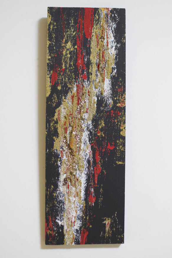 抽象画 「激」 アート 黒 インテリア 絵画 絵画 九七 ーkyu-nana