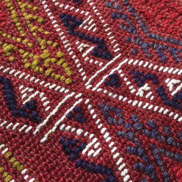 【送料無料】オールドキリム トルコ 手織り ヴィンテージ ラグ 92x56cm Small Size 3枚目の画像