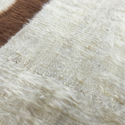 【送料無料】トルコ 手機織り ヴィンテージ毛布 167x128cm 6枚目の画像