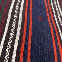 【送料無料】アンティークキリム トルコ 手織り ラグ 235x167cm 4枚目の画像