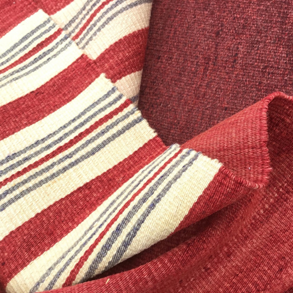 【送料無料】オールドキリム トルコ 手織り ヴィンテージ ラグ 216x145cm 4枚目の画像