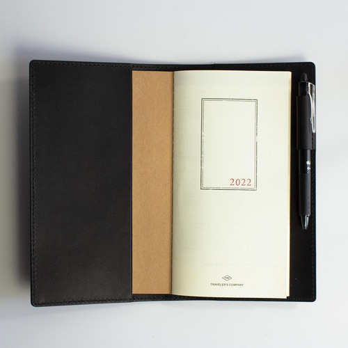 トラベラーズノート / レギュラーサイズ / ブラック ブック
