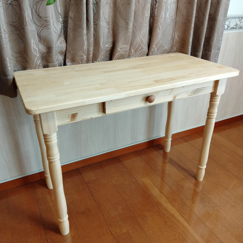 カントリー木工　ろくろ脚のパソコンデスク　学習机　作業台 カントリー木工 ろくろ脚のパソコンデスク 学習机 作業台 楽天市場