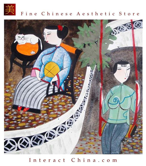 水彩画 風景画 中華人民共和国 画家 婁中國 直筆 額装