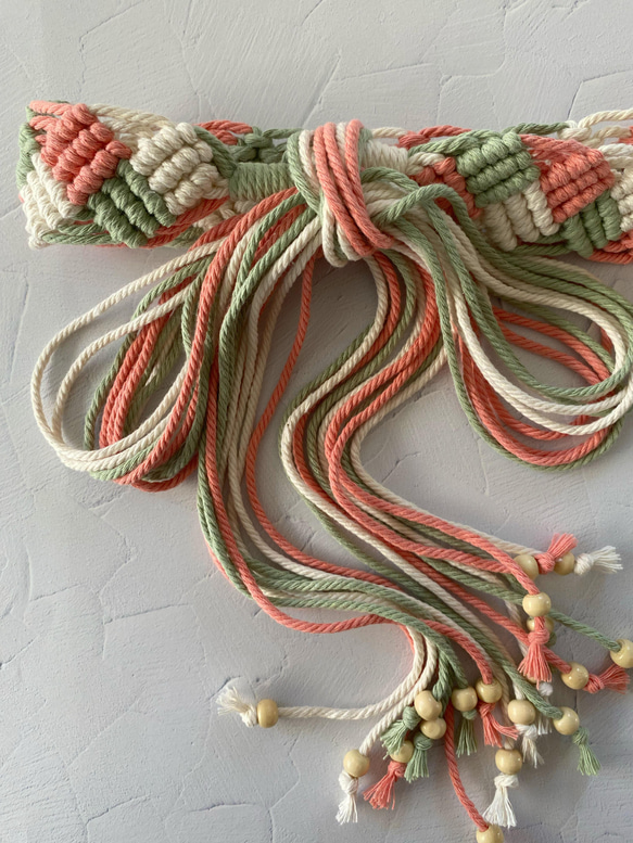 手作りマクラメベルト マクラメ 《ベルトを作るNo.1》 - YouTube