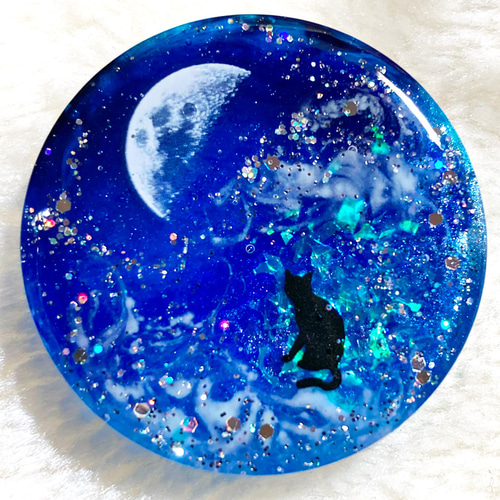 レジン ヘアゴム 猫 No.191