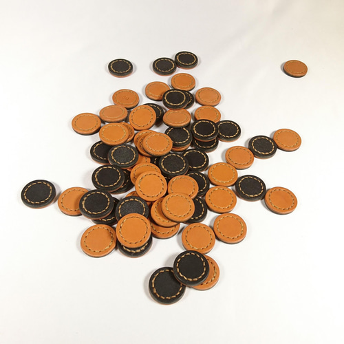 革でできたボードゲーム《受注生産》手縫い その他雑貨 革小物 ng