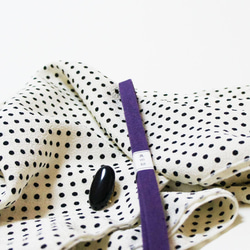 2692半幅帯＆豪華帯留め・根付・レース帯締め 化繊半幅帯 メッシュ 夏