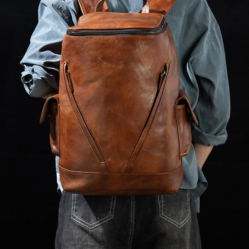 本革大容量リュック ファッション牛革バックパック リュック・バック