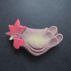 【オーダー】鶏【和菓子風】 3枚目の画像