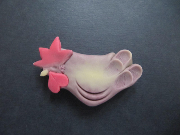 【オーダー】鶏【和菓子風】 3枚目の画像