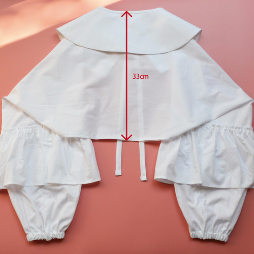 WITH A WHITE，6号，ボレロ 襟付き ボレロ（ホワイト） ボレロ Riche 通販 13636615｜Creema(クリーマ)