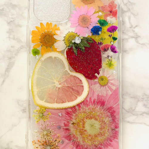 全機種対応､iPhoneケース､押し花ケース､押し花､スマホケース､押し  