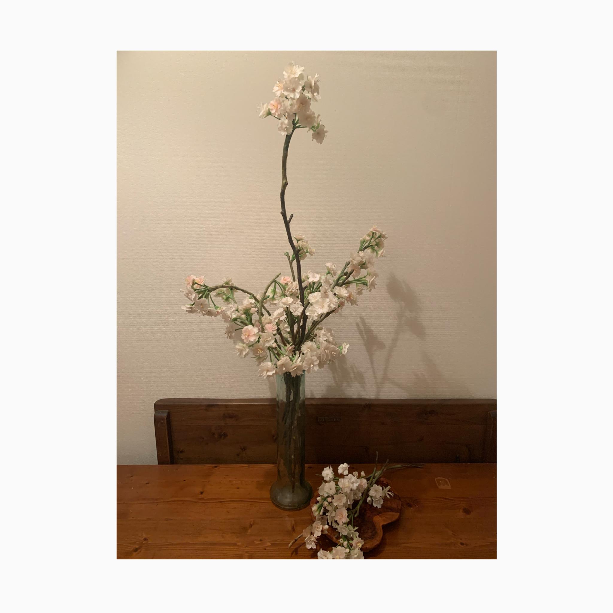 【受注生産】クレイフラワー　桜