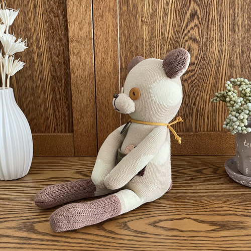 ハンドメイド】ソックドール くまちゃん ソックベア⑨（ソックモンキー 