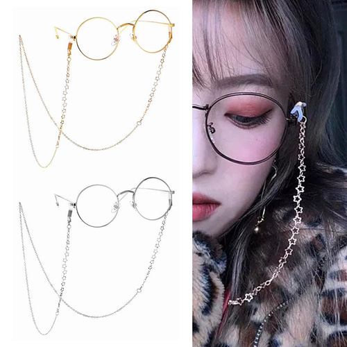 星 スター メガネチェーン メガネストラップ メガネホルダーチェーン