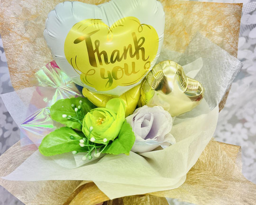 バルーンブーケ 卒業祝い 入学祝い バルーン その他素材 スマイル