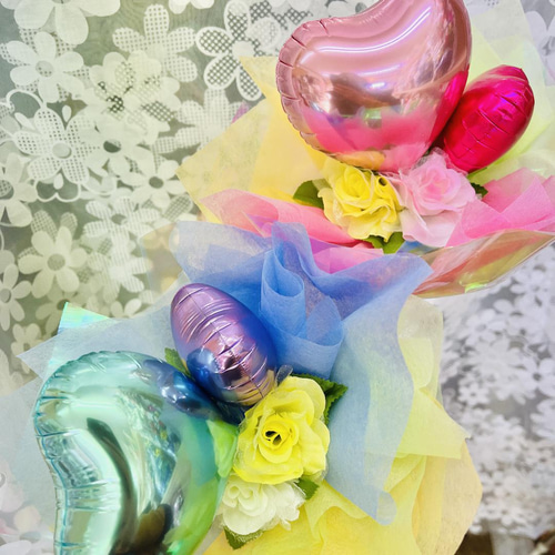 バルーンブーケ 卒業祝い 入学祝い バルーン その他素材 スマイル