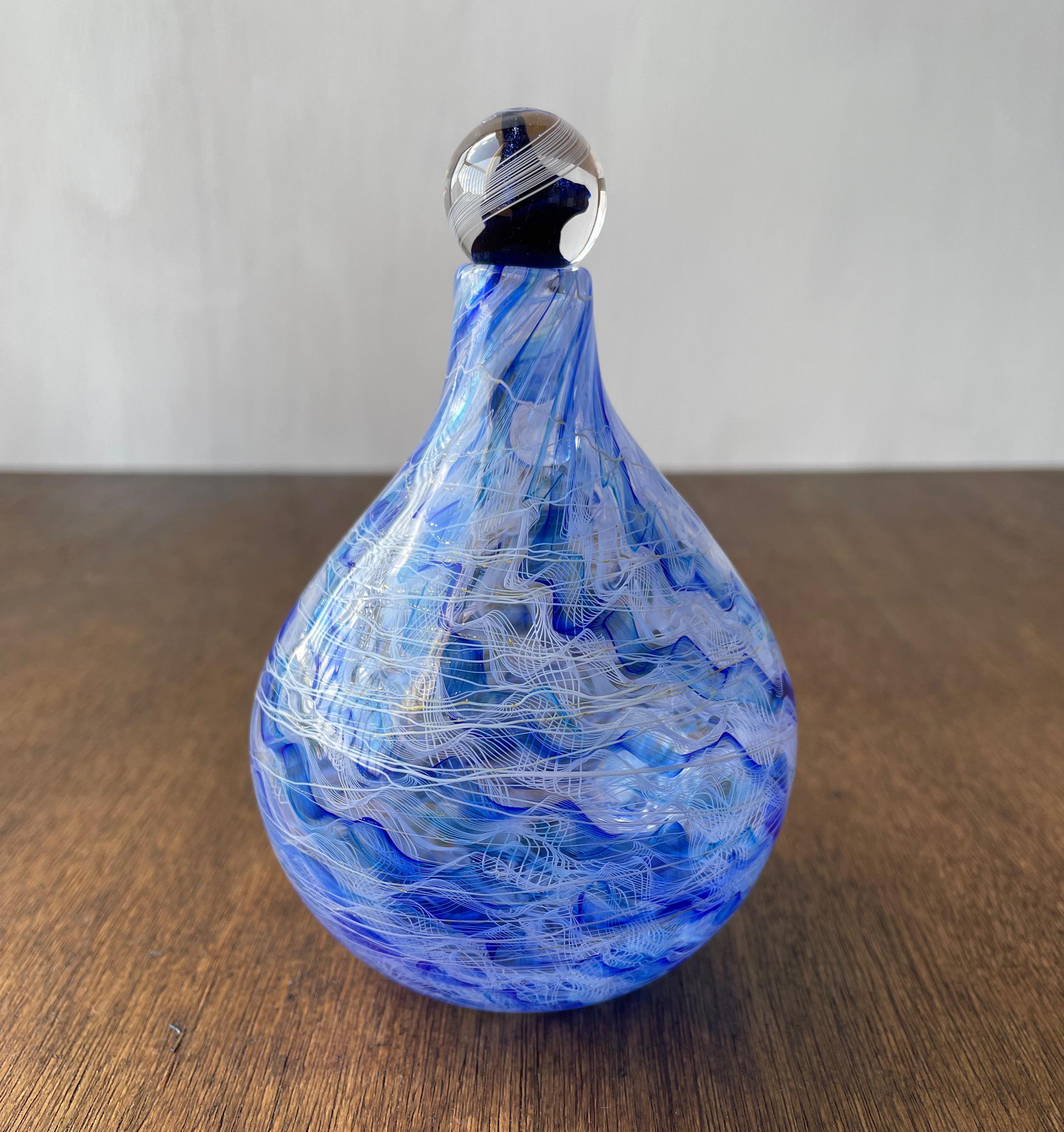 レースガラス 花瓶 ガラスボトル レースガラス 流麗 一輪挿し・花瓶・花器 NOBE