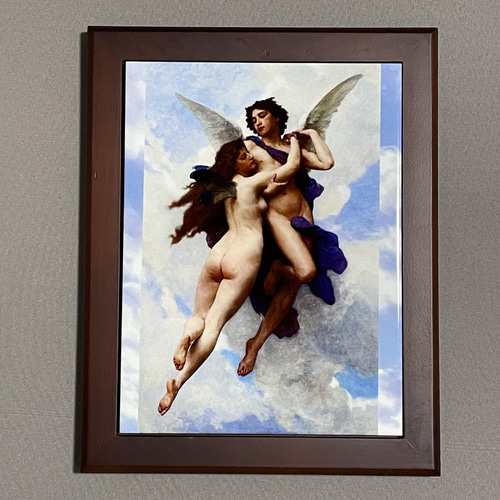 天使小物 ・ギリシャ神話 「アモルとプシュケ」マグ （フランス画家ブグロー ） 天使小物 ・ギリシャ神話 「アモルとプシュケ」マグ （フランス