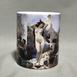 ブグロー  ヴィーナスの誕生　マグカップ 2枚目の画像