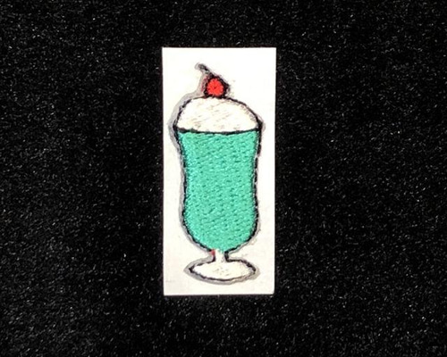 ☆刺繍シール＆ワッペン☆ クリームソーダver2 1枚 その他
