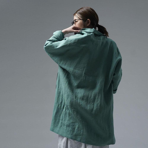 wafu 入門編】数量限定！かんたんコーデの ショールカラーローブ / 白