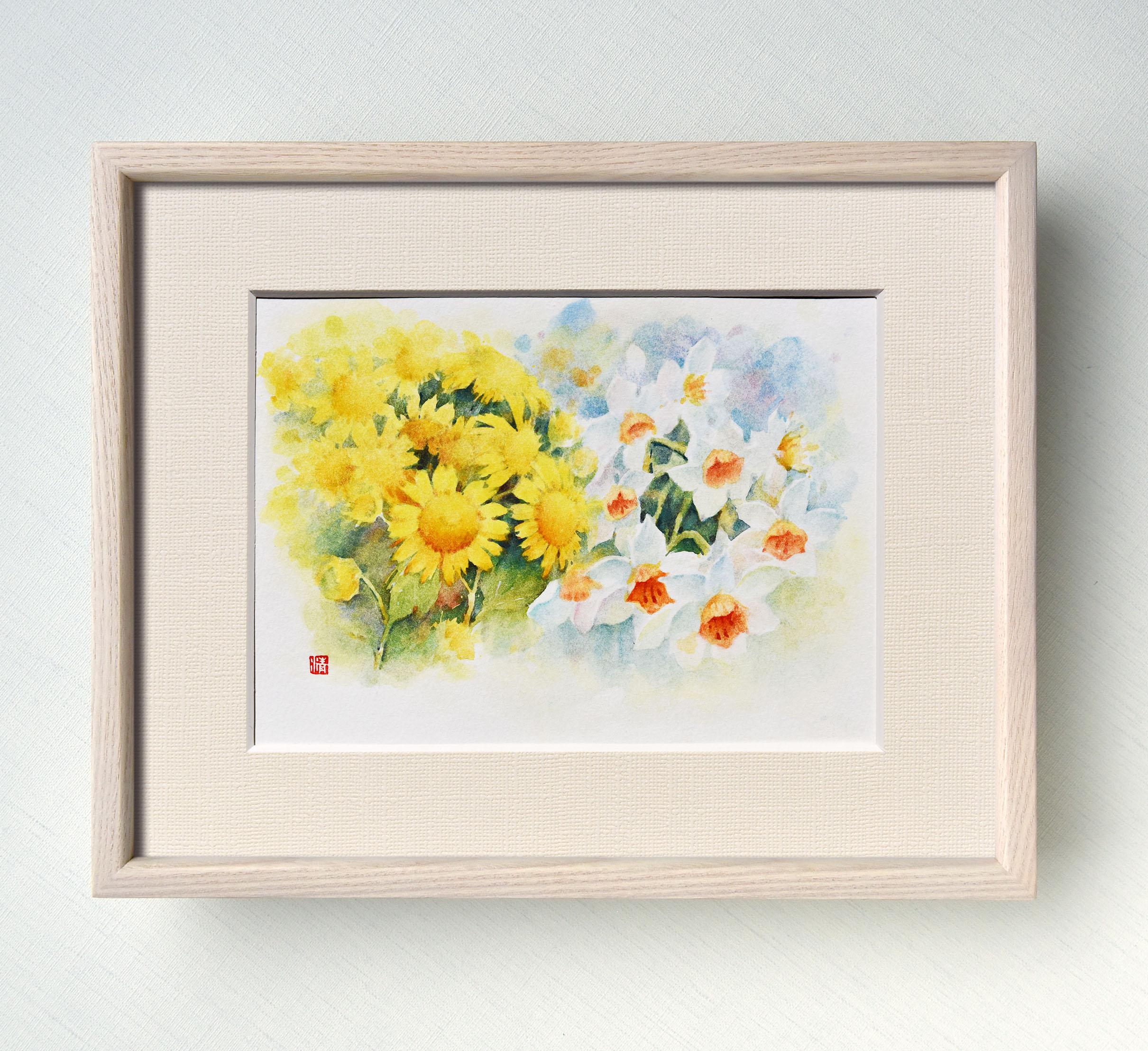 水彩画 煩わしい 原画 行進 水彩画 煩わしい 原画 行進