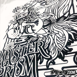 MASTERPRISM KON×KON×KON 和柄 プリントTシャツ ビッグシルエット 男女兼用 ユニセックス 17枚目の画像