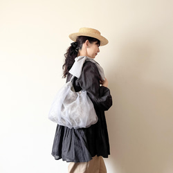 【sold out】Creema限定！夏の福袋《3way》ribbon tote bag & 巾着ポーチセット 7枚目の画像