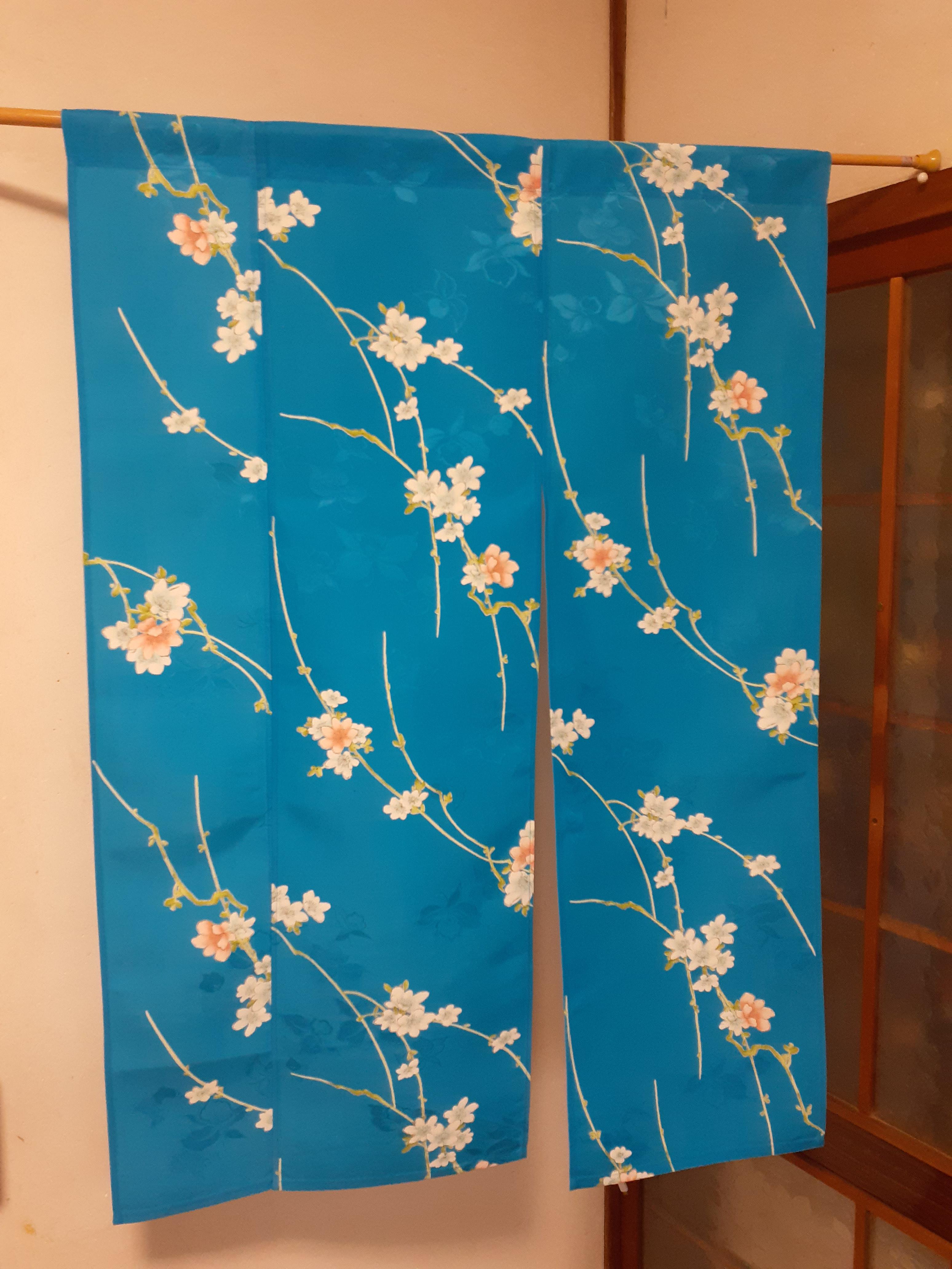 手作り玉のれん(絵柄入り、大作品)