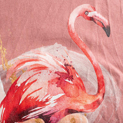 ユニセックスTシャツ【Flamingo/フラミンゴ】メンズ・レディース対応 動物 アニマル モーブ 3枚目の画像