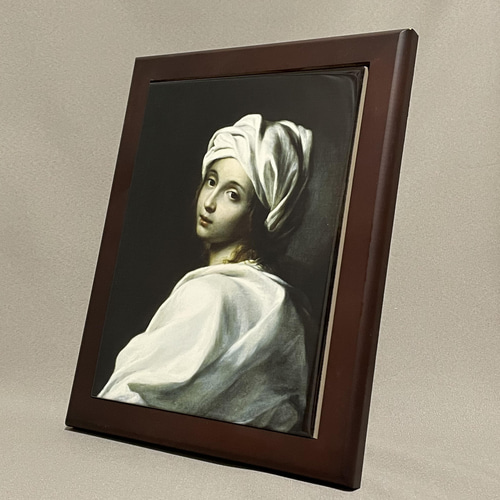 ベアトリーチェ・チェンチ グイドレーニ作 フォトタイル木フレーム付き
