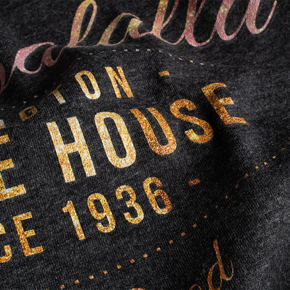 ユニセックスTシャツ【COFFEE HOUSE】メンズ・レディース対応 ヴィンテージロゴデザイン 9枚目の画像