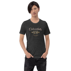 ユニセックスTシャツ【COFFEE HOUSE】メンズ・レディース対応 ヴィンテージロゴデザイン 8枚目の画像