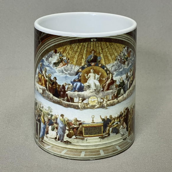 ラファエロ　聖体の議論　マグカップ 2枚目の画像