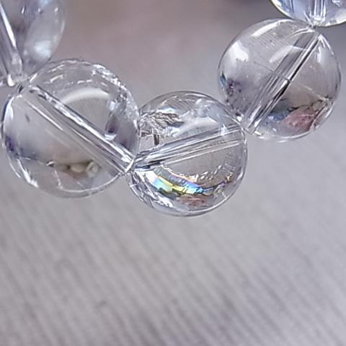☆七色の虹が溢れ夢と希望を叶えるアイリスクォーツ（レインボー