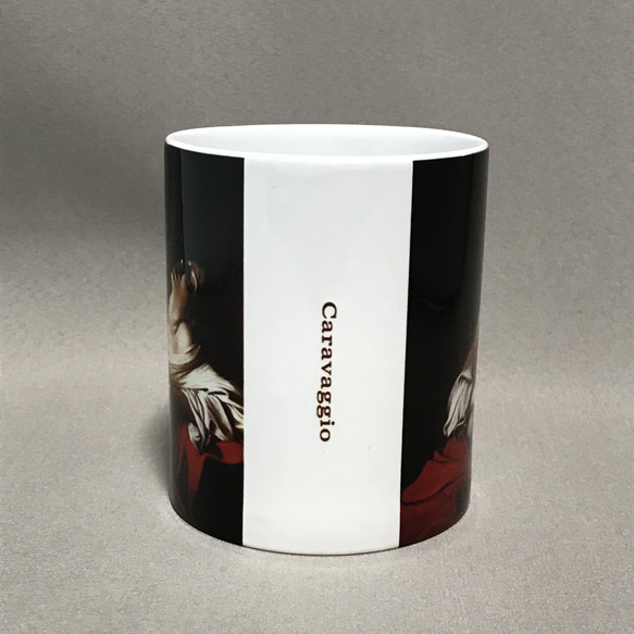 カラヴァッジョ　法悦のマグダラのマリア　マグカップ 2枚目の画像