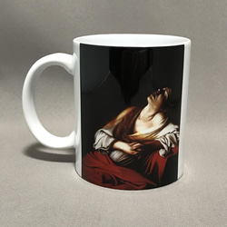 カラヴァッジョ　法悦のマグダラのマリア　マグカップ 3枚目の画像