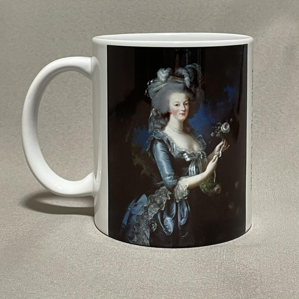 マリー・アントワネットの肖像　マグカップ　エリザベート＝ルイーズ・ヴィジェ＝ルブラン 3枚目の画像