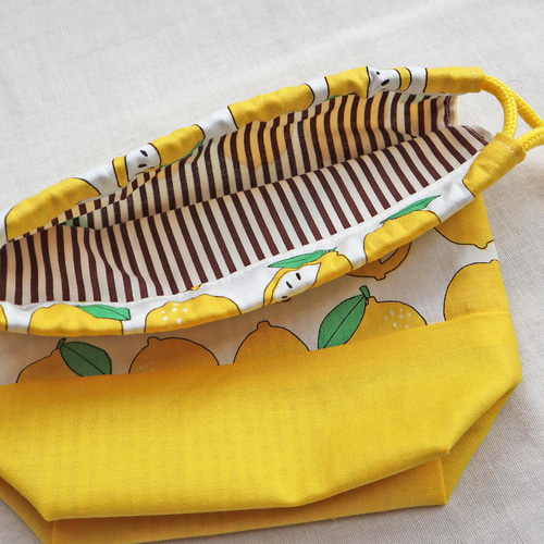 サイズが選べる巾着袋 体操服入れ お着換え袋 コップ袋 新入学 新入園