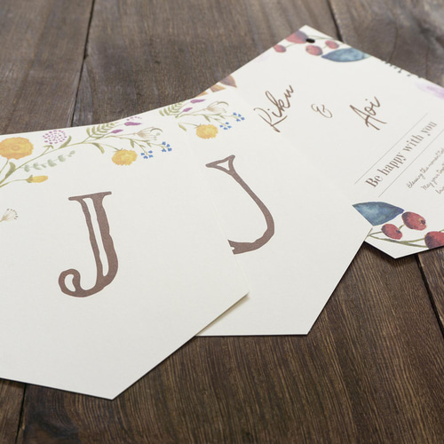 みい様✩⋆確認専用ページ ウェディングガーランド Cafe/Garden4】ウェディングガーランド JUST MARRIED ☆名入れ可