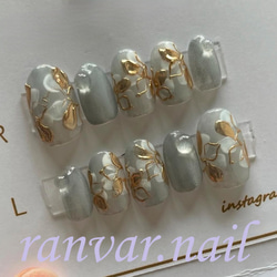 デザイン904 ネイルチップ（つけ爪） ranvar.nail 通販 13641430